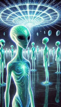 Imaginary design of aliens using artificial intelligence