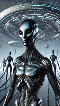 Imaginary design of aliens using artificial intelligence