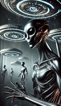Imaginary design of aliens using artificial intelligence