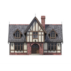 Elegant Historic English-Style House Design