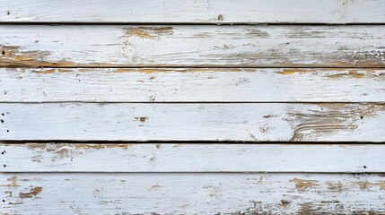 Fototapeta premium Weathered wooden plank mockup photo close up. AI Generated