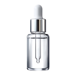 Dropper Bottle for Precision Liquid Dispensing Transparent Background