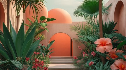 Exotic and Beautiful Tropical Flowers.