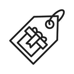 Tag icon vector image. Suitable for mobile apps, web apps and print media.