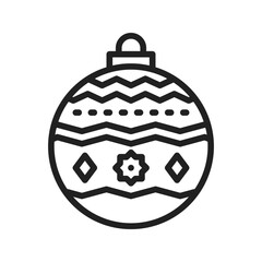 Ball icon vector image. Suitable for mobile apps, web apps and print media.