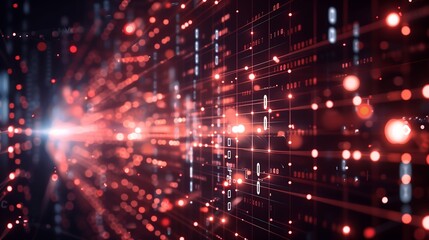 Obraz premium futuristic technology background cyber tech wallpaper 