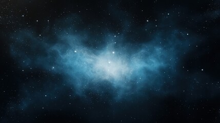 Obraz premium Ethereal Cosmic Nebula in Starry Space Background