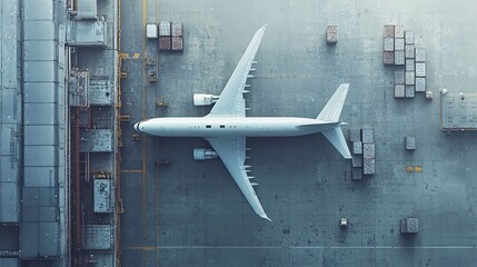 Cargo transportation website cover in banner style, featuring a clean, grey and blue color palette, symbolizing trust and reliability in logistics.