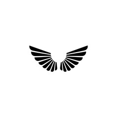 Obraz premium black and white wings, png transparent