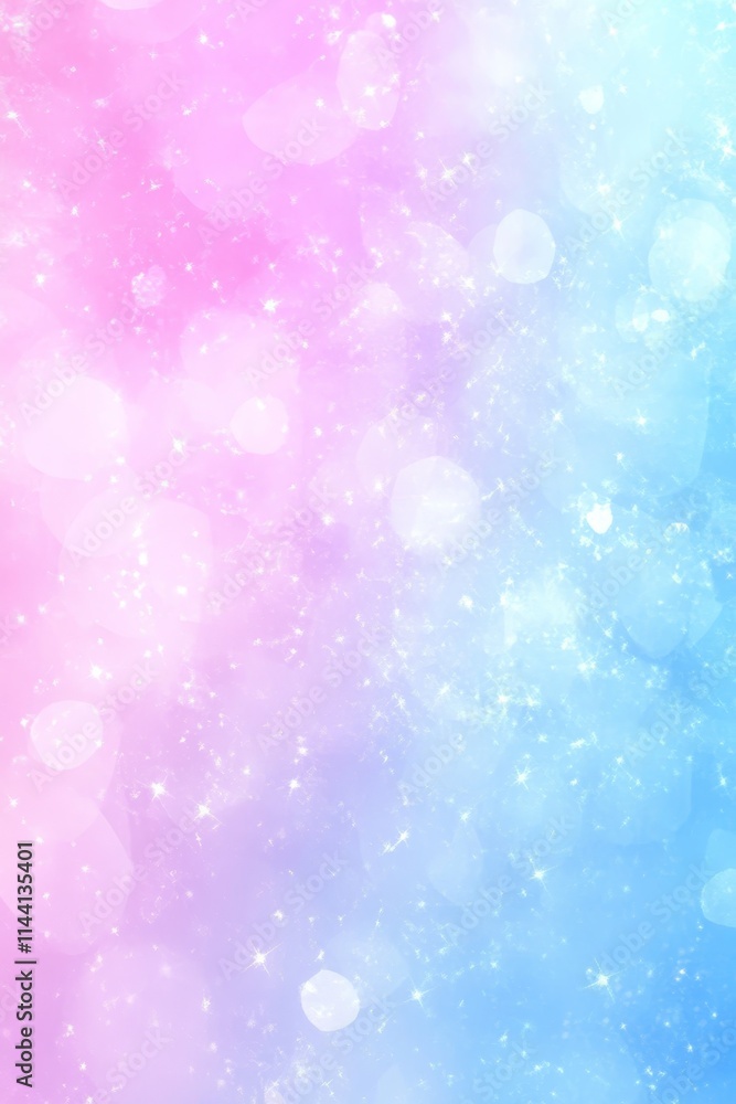Aufkleber dreamy pastel gradient background with glimmering light effect and smooth transitions