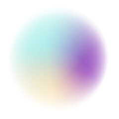 Round shape blur with gradient color,gradient blur shape, abstract shape blurred 