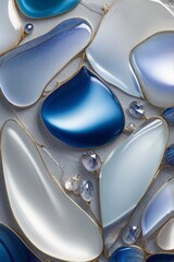 Elegant Moonstone Luxury Background