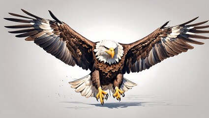 eagle in flight