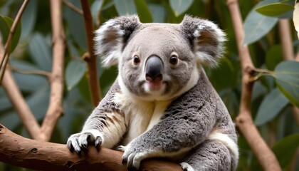 Obraz premium Adorable Koala Bear in its Natural Habitat