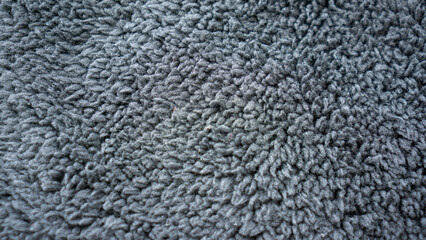 Soft round carpets mat with textured pattern