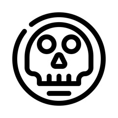 Danger line icon