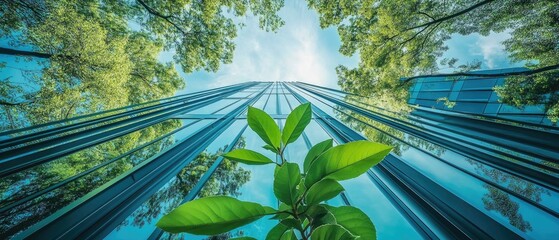 corporate sustainability report esg metrics showcase green energy industrys ecofriendly practices infographic