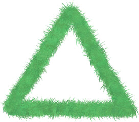 Grass, watercolor cartoon style grass