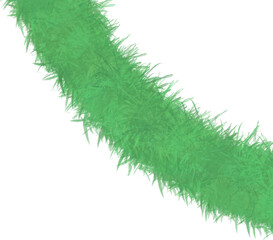 Grass, watercolor cartoon style grass