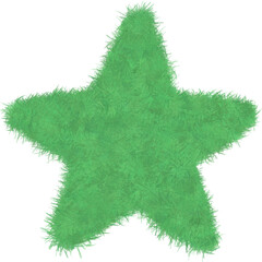 Grass, watercolor cartoon style grass