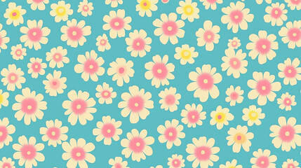 70s retro pattern backgroud