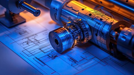 Interconnected Complexity: A Symphony of Gears and Pipes