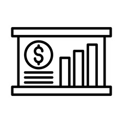 Business Plan line icon