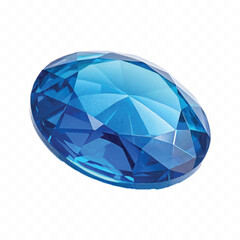 abstract 3d ruby stone in different colour style isolated on white background