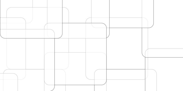 Abstract background with lines, White color technology concept geometric line vector background. Modern Abstract white background with layers of textured white transparent material in triangle design.