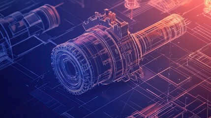 Interconnected Complexity: A Symphony of Gears and Pipes