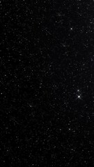 Fototapeta premium Inky black canvas speckled with countless glittering stars, cosmic dust shimmering, beauty, majestic