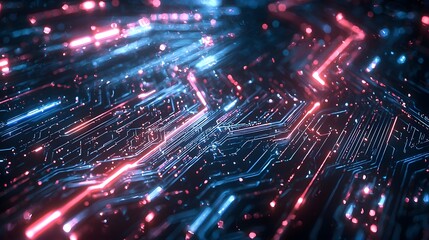 High-Tech Quantum Circuits Flowing in Dynamic Patterns