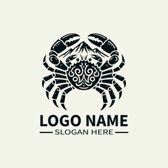 Alaska King Crab Logo Design, crab logo design, Seafood Logo, Ocean Logo, Arctic Logo, Seafood Restaurant Logo