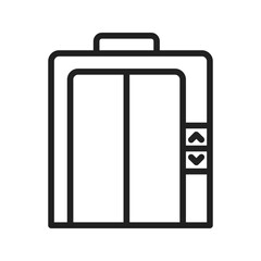 Using Elevator icon vector image. Suitable for mobile apps, web apps and print media.