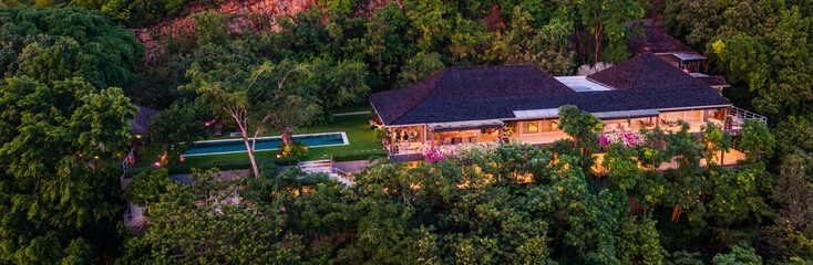 View of Laem Sor villa in South Samui, Thailand