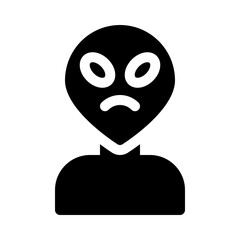 alien glyph icon