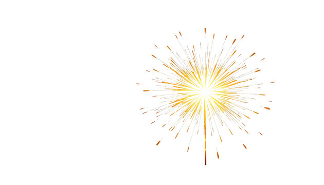 sparkler and fireworks PNG