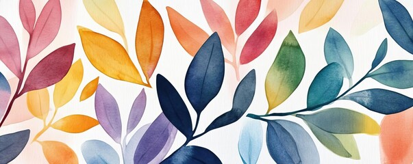 Fototapeta premium Natural dye process, vibrant colors, sustainable textiles, watercolor style