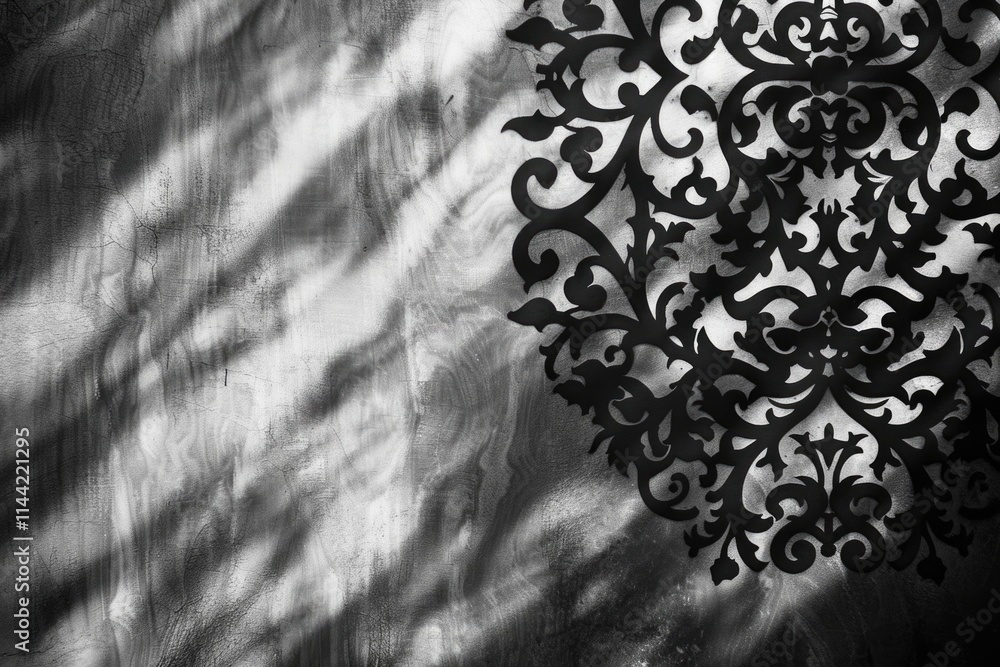Poster overlay arabesque shadow you can use it as a background or overlay layer.