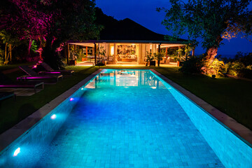 View of Laem Sor villa in South Samui, Thailand