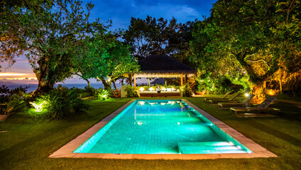 View of Laem Sor villa in South Samui, Thailand