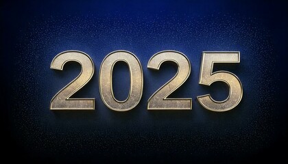Happy new year 2025 beautiful abstract design banner