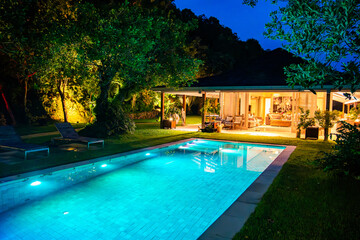 View of Laem Sor villa in South Samui, Thailand