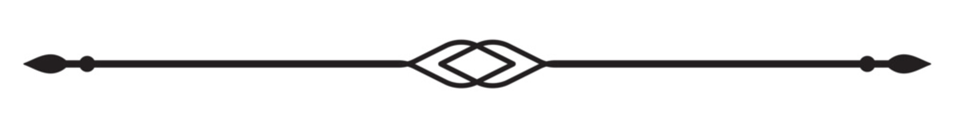 Vintage decorative lines. text dividers. Line border. Lines separators, Borders, Vintage dividers, Underline elements. Vector illustration