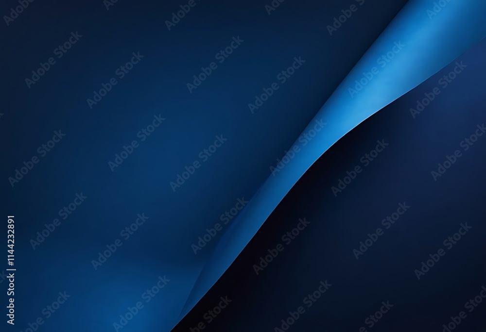 Poster abstract blue gradient background. modern curved lines with colorful graphic design.4