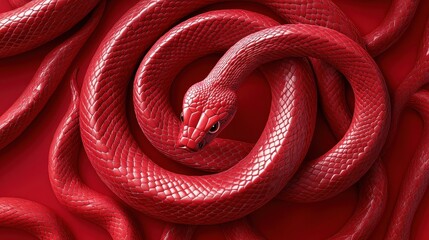 Fototapeta premium Happy Chinese New Year 2025,Year of the snake zodiac sign,Snake illustration and design,Asian elements gold paper cut style,Lunar new year concept,New Year card 2025.