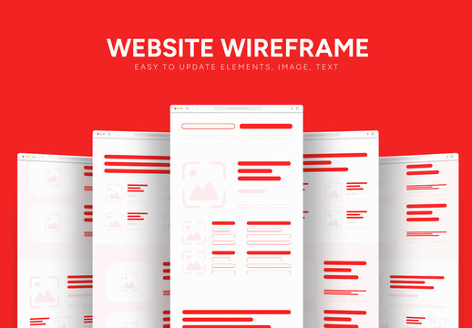 Website Wireframe Design