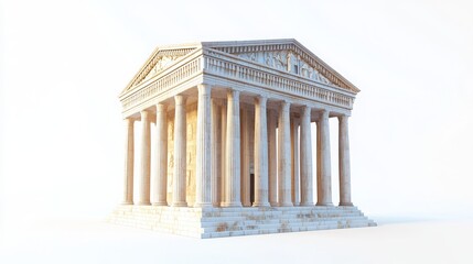 Obraz premium Virtual Museum Architecture in High Resolution