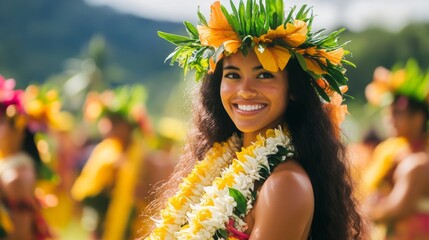 A popular Hawaiian cultural festival with traditional dances and costumes