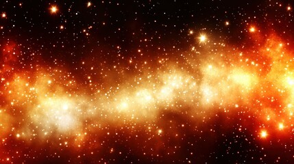 Fototapeta premium Cosmic scene filled with stars and nebulae.